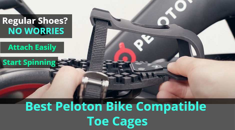 Ride with Sneakers Convert Look Delta Pedal to Toe Clip Straps Kelecuia Peloton Pedal Toe Cage for Regular Shoes Toe Cages for Peloton Bike & Bike+ Only for Peloton Adapters 