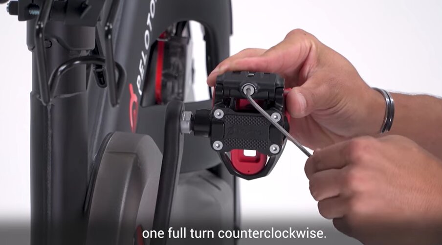 How Do You Loosen the Peloton Pedals Tension screws?